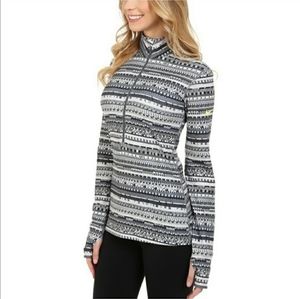 Nike Dri Fit Half Zip Pullover 8 Bit Gray Size S